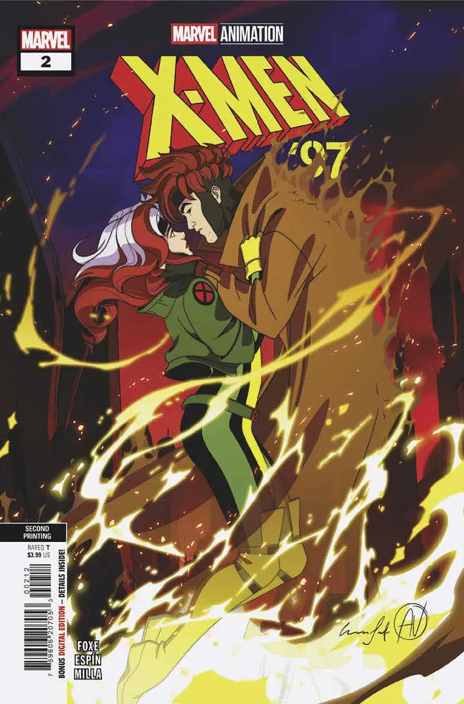 X-Men '97 #2 Marvel Animation 2nd Print Variant Marvel Comics