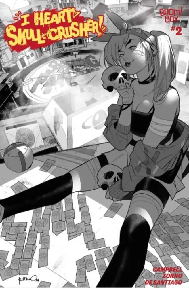 I Heart Skull-Crusher #2 (Of 5) 2nd Print Di Meo Boom! Studios