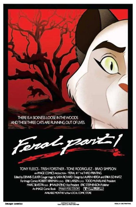 Feral #1 3rd Print Image Comics