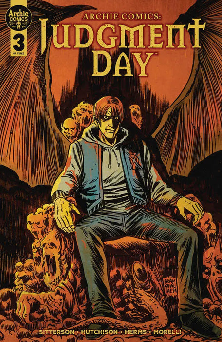 Archie Comics Judgment Day #3 (Of 3) Cover B Francavilla Archie Comics