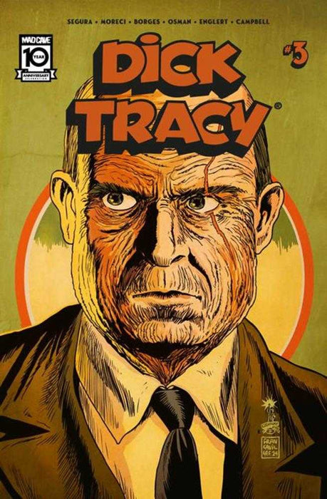 Dick Tracy #3 Cover C 1 in 10 Francesco Francavilla Variant Mad Cave Studios