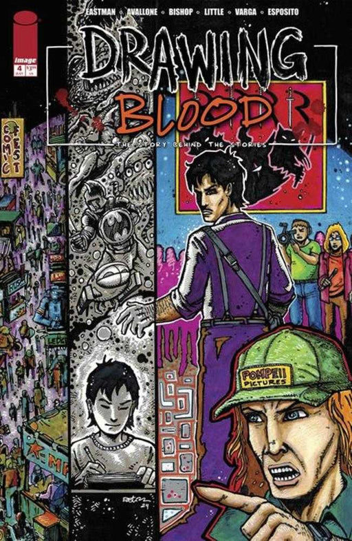 Drawing Blood #4 (Of 12) Cover A Kevin Eastman Image Comics