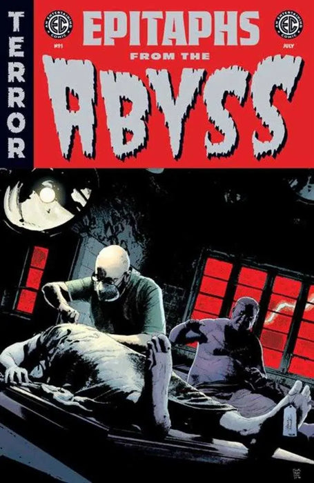 EC Epitaphs From The Abyss #1 (Of 5) Cover D Andrea Sorrentino Silver Foil Variant Allocations May Occur Oni Press