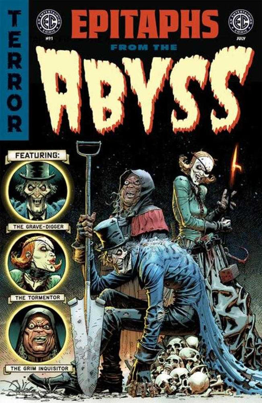 EC Epitaphs From The Abyss #1 (Of 5) Cover I 1 in 100 Inc Dustin Weaver Horror Host Variant Oni Press