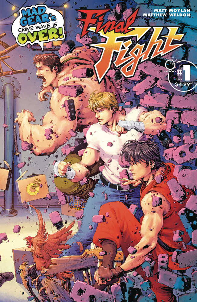 Final Fight #1 (Of 4) Cover A Weldon Udon Entertainment