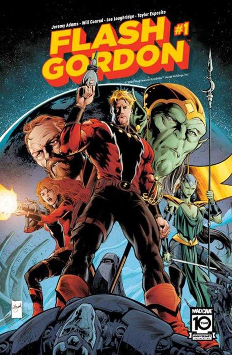 Flash Gordon #1 Cover A Will Conrad Mad Cave Studios