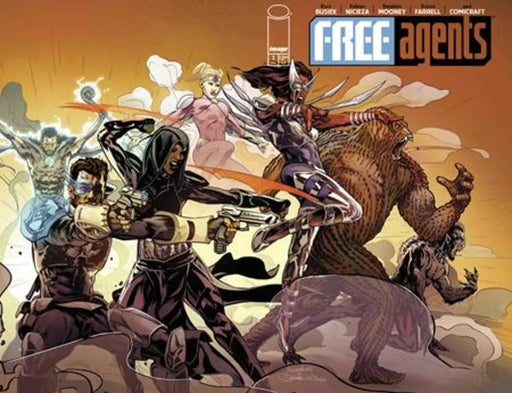 Free Agents #1 Cover A Stephen Mooney Wraparound Image Comics