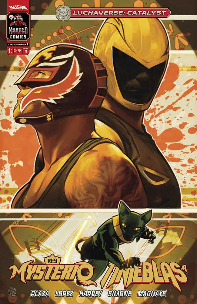 Luchaverse #1 Catalyst Cover A Tomaselli (Mature) Massive Publishing