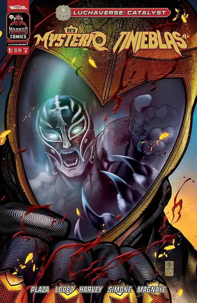 Luchaverse #1 Catalyst Cover B Colapietro Connecting (Mature) Massive Publishing