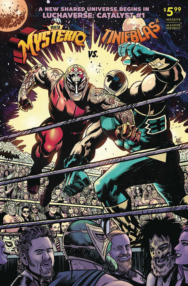 Luchaverse #1 Catalyst Cover D Superman V Ali Homage (Mature) Massive Publishing