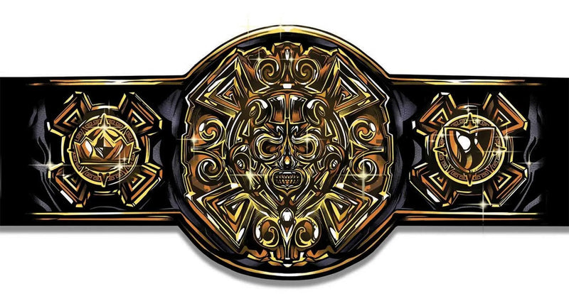 Luchaverse #1 Catalyst Cover F Wrestling Belt Gatefold (Mature) Massive Publishing
