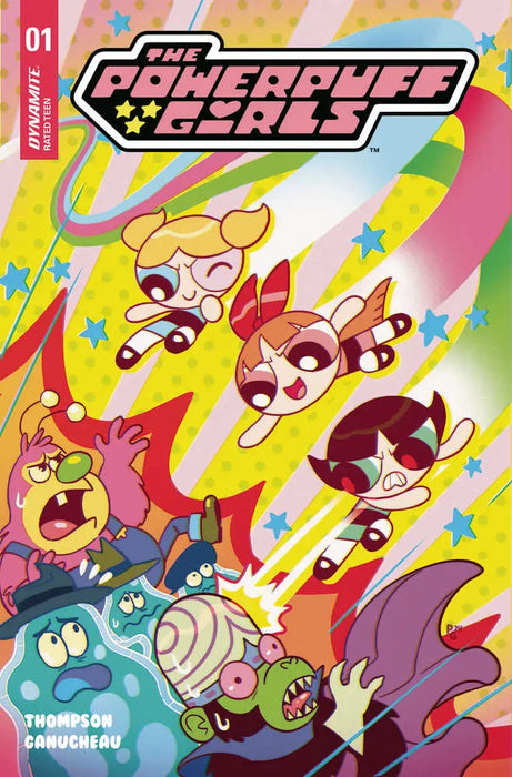 Powerpuff Girls #1 Cover A Ganucheau Dynamite Entertainment