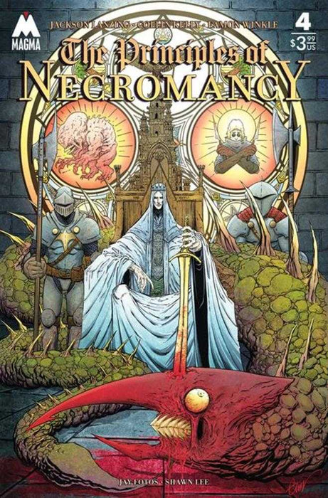 Principles Of Necromancy #4 Cover A Eamon Winkle Magma Comix