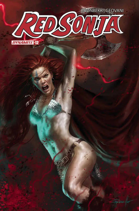 Red Sonja 2023 #12 Cover A Parrillo Dynamite Entertainment