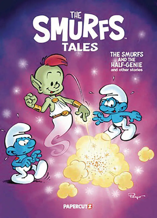 Smurf Tales Graphic Novel Volume 10 Smurf & Half Genie Papercutz