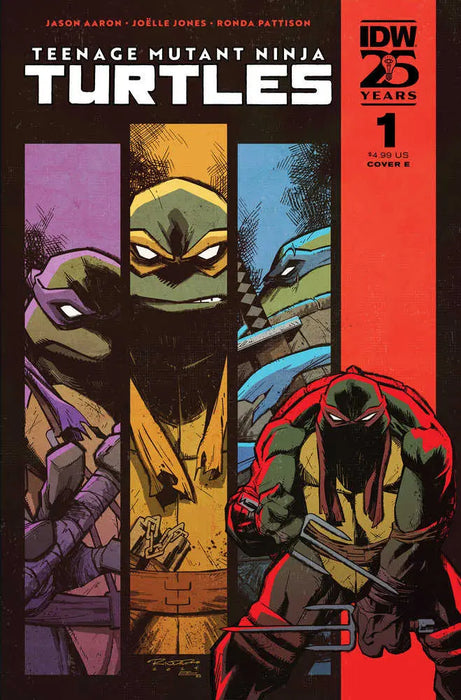 Teenage Mutant Ninja Turtles (2024) #1 Variant E (Randolph) IDW Publishing