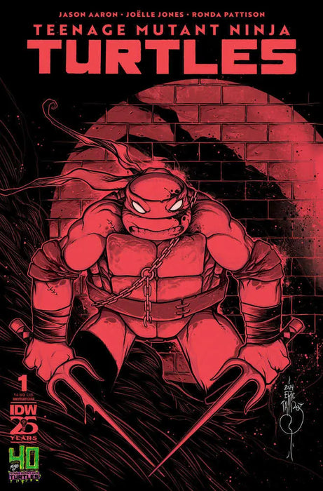 Teenage Mutant Ninja Turtles (2024) #1 Variant 40th Anniversary (Talbot) IDW Publishing