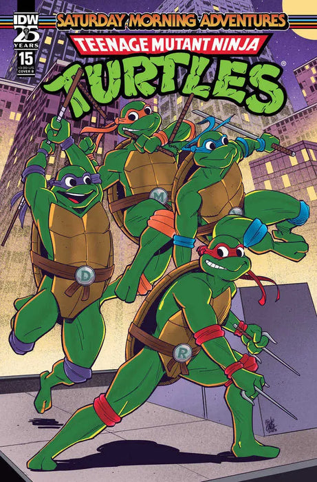 Teenage Mutant Ninja Turtles: Saturday Morning Adventures #15 Variant B (Cunha) IDW Publishing