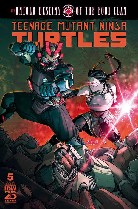 Teenage Mutant Ninja Turtles: The Untold Destiny Of The Foot Clan #5 Cover A (Santolouco) IDW Publishing