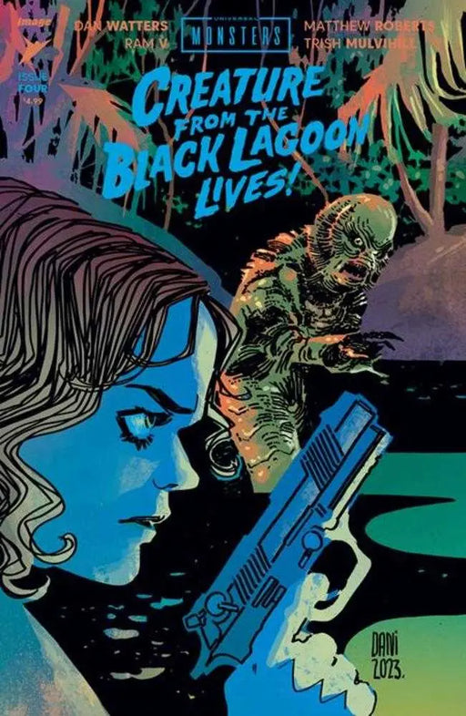 Universal Monsters Creature From The Black Lagoon Lives! #4 (Of 4) Cover C 1 in 10 Dani Connecting Variant Image Comics