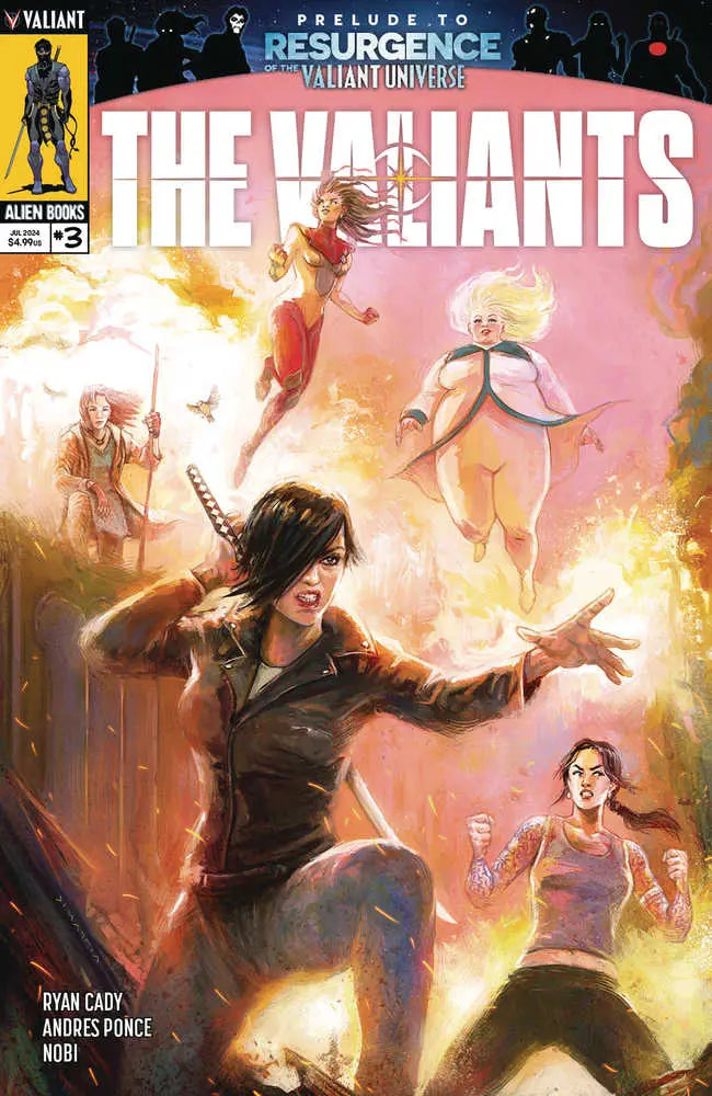 Valiants (2024) #3 (Of 4) Cover B Mattia Valiant Entertainment