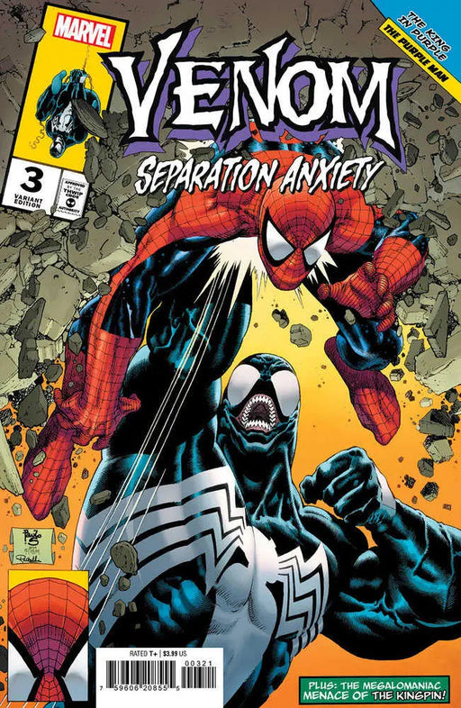Venom: Separation Anxiety #3 Paulo Siqueira Homage Variant Marvel Comics