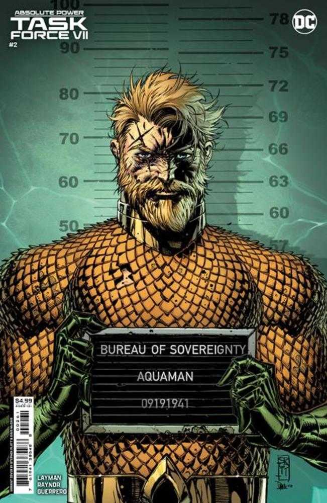 Absolute Power Task Force Vii #2 (Of 7) Cover D Stephen Platt Card Stock Variant DC Comics