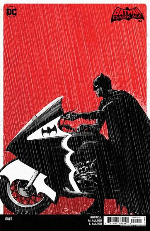 Batman Dark Age #4 (Of 6) Cover C 1 in 25 Jorge Fornes Card Stock Variant DC Comics
