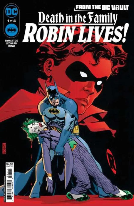From The DC Vault Death In The Family Robin Lives #1 Cover A Rick Leonardi DC Comics