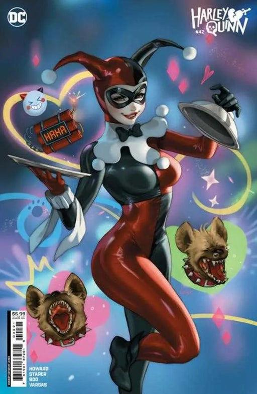 Harley Quinn #42 Cover B Lesley Leirix Li Card Stock Variant DC Comics