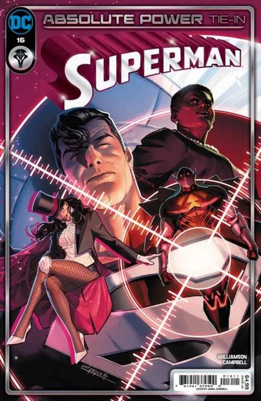 Superman #16 Cover A Jamal Campbell (Absolute Power) DC Comics