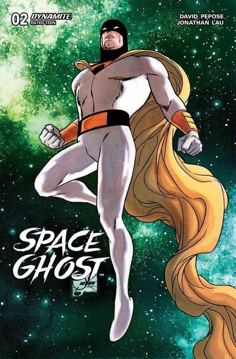 Space Ghost #2 Cover T Foc Quesada Color Original Dynamite Entertainment