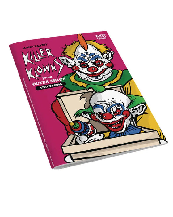 Killer Klowns From Outer Space Activity Book By Fright Rags OTHER PUBLISHERS