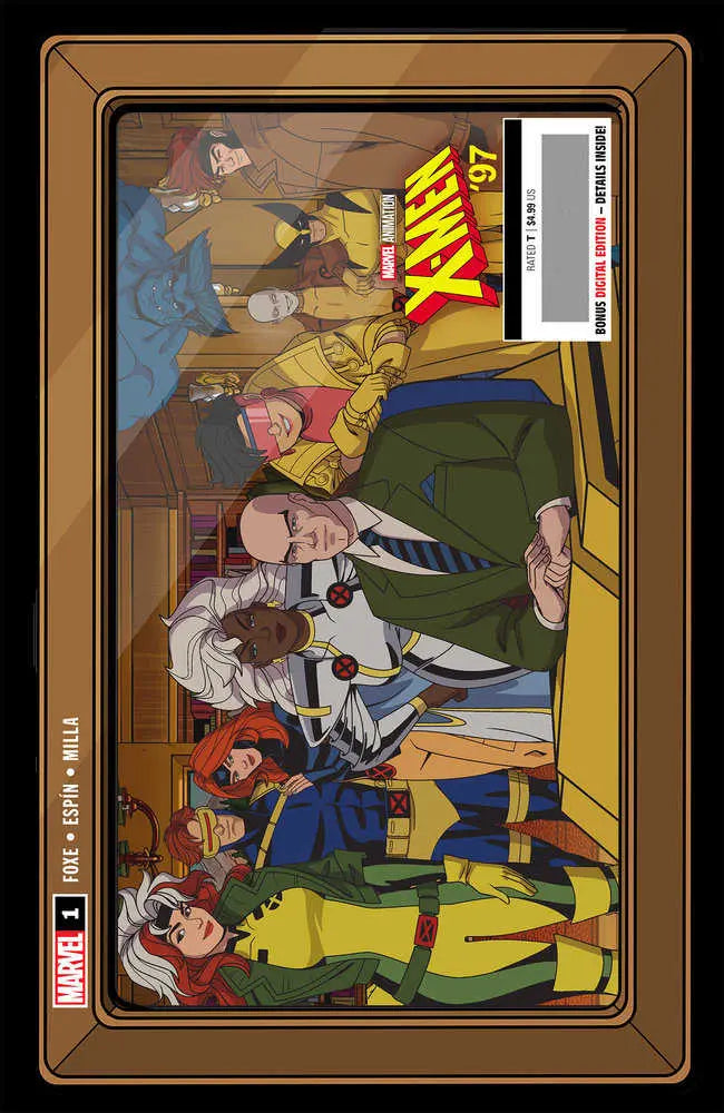 X-Men '97 #1 Marvel Animation 3RD Printing Variant Marvel Comics