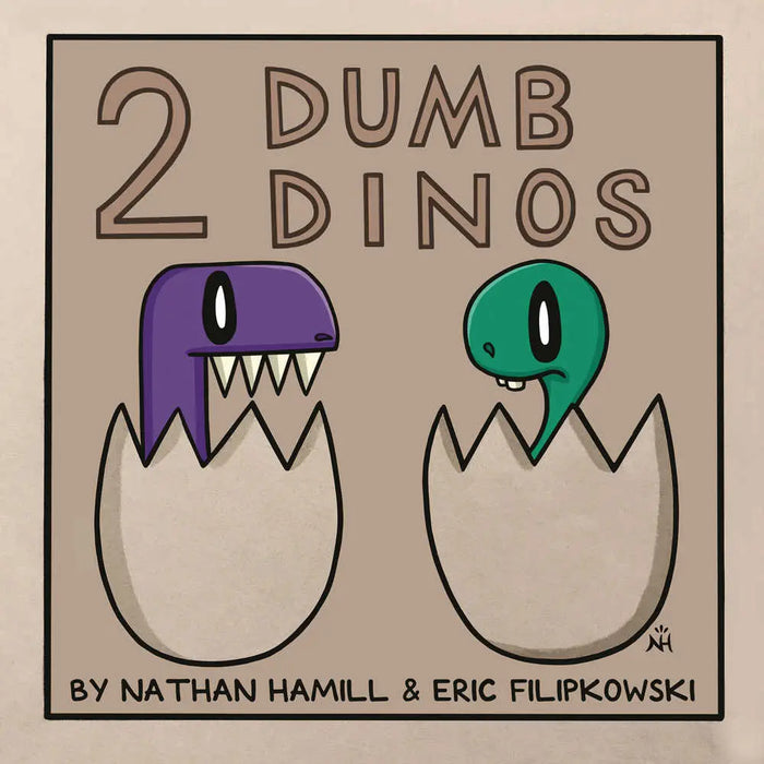 2 Dumb Dinos Hardcover Titan Comics