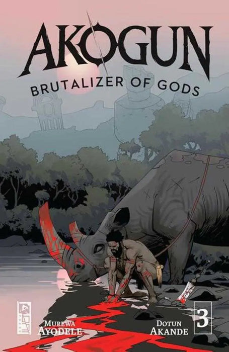 Akogun Brutalizer Of Gods #3 (Of 3) Cover C Salim Busuru Variant (Mature) Oni Press