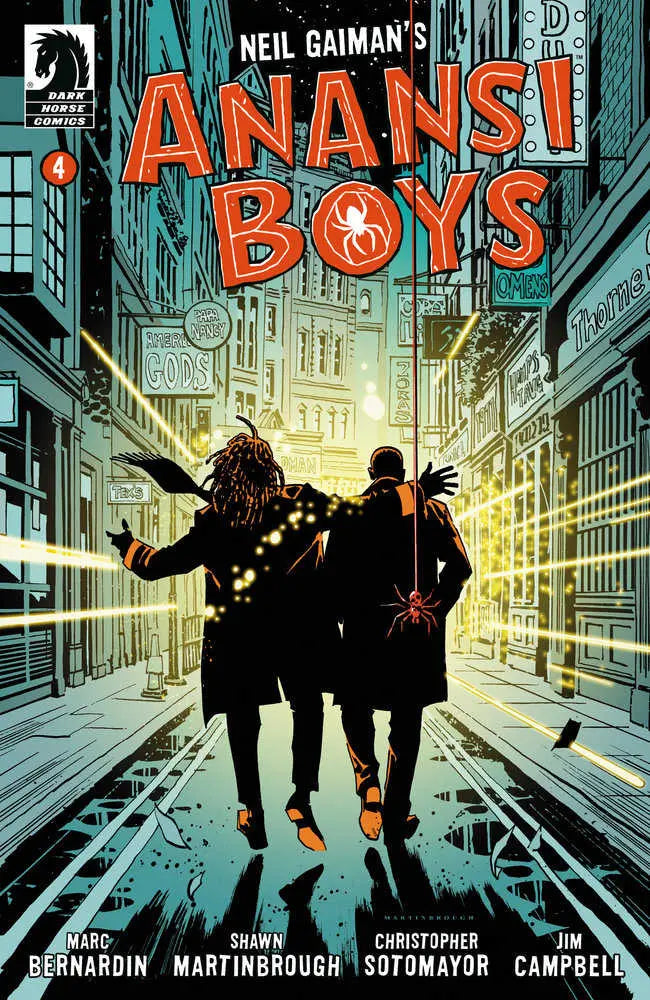 Anansi Boys I #4 (Cover B) (Shawn Martinbrough) Dark Horse