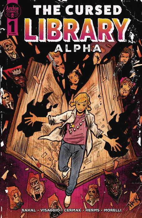 Cursed Library Alpha Cover B Robert Hack Archie Comics