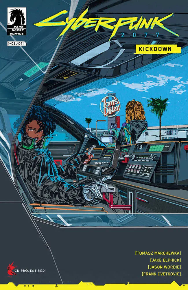Cyberpunk 2077: Kickdown #3 (Cover B) (Rudcef) Dark Horse