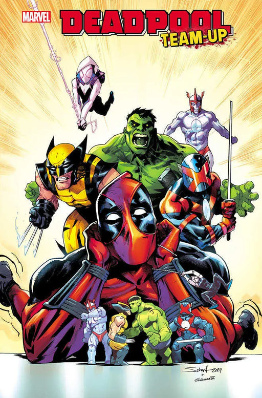 Deadpool Team-Up #1 Jonas Scharf Variant Marvel Comics