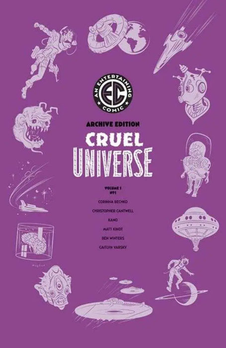 EC Cruel Universe #1 (Of 5) Cover H 1 in 50 Rian Hughes Archive Edition Variant (Mature) Oni Press