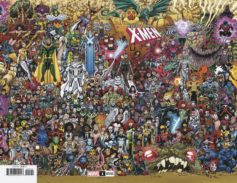 Exceptional X-Men #1 Scott Koblish Wraparound Connecting Variant Marvel Comics