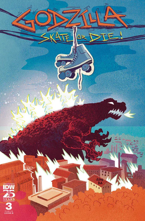 Godzilla: Skate Or Die #3 Variant B (Ba) IDW Publishing