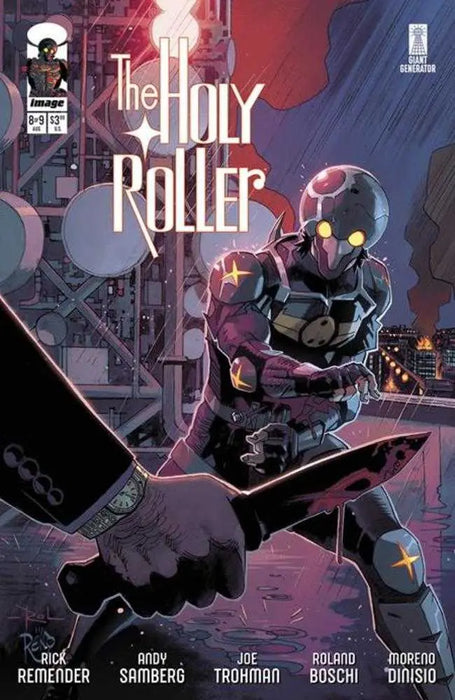 Holy Roller #8 (Of 9) Cover A Roland Boschi & Moreno Dinisio Image Comics