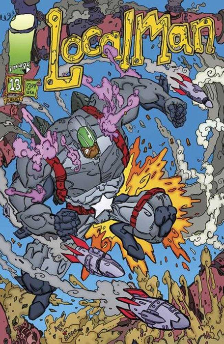 Local Man #13 Cover C Tony Fleecs Allen Passalaqua Trencher Homage Variant Image Comics