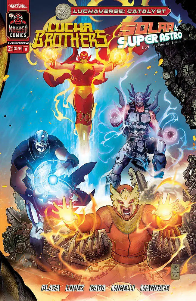 Luchaverse #2 Catalyst Cover B Colapietro Connecting (Mature) Massive Publishing