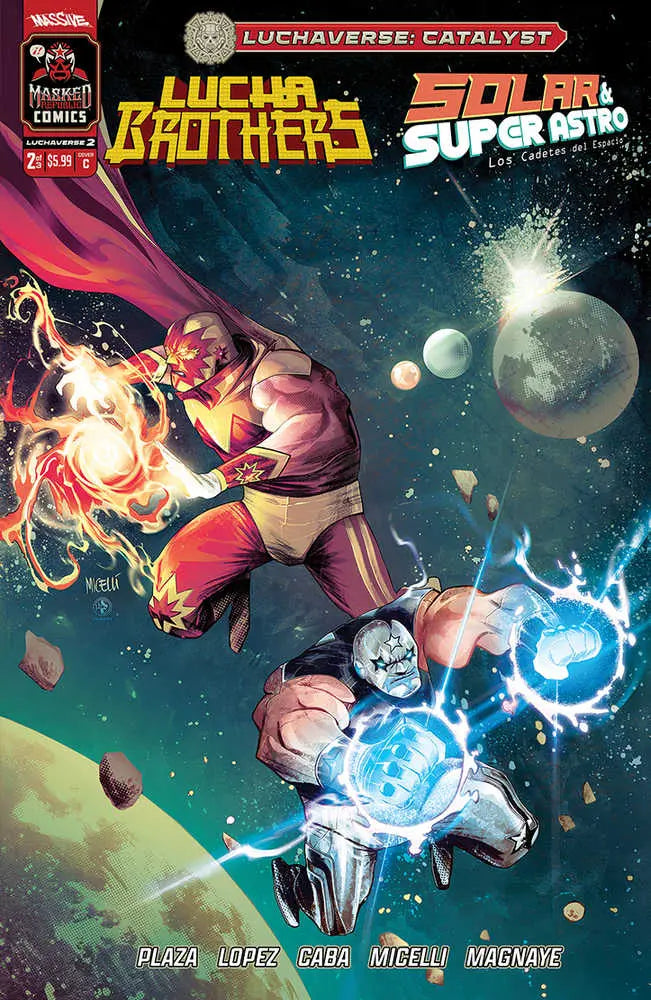 Luchaverse #2 Catalyst Cover C Micelli (Mature) Massive Publishing