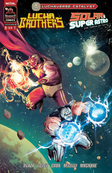 Luchaverse #2 Catalyst Cover C Micelli (Mature) Massive Publishing