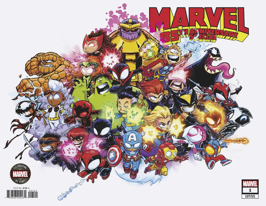 Marvel 85th Anniversary Special #1 Skottie Young Wraparound Variant Marvel Comics