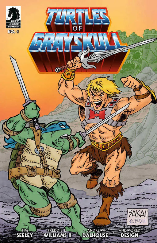 Masters Of The Universe/Teenage Mutant Ninja Turtles: Turtles Of Grayskull #1 (Cover B) (Stan Sakai) Dark Horse